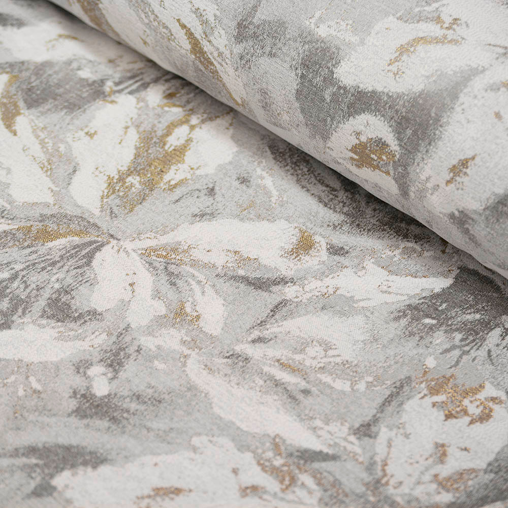 Stylowa tkanina zasłonowa typu żakardowego z modnym motywem kwiatów,&nbsp;doskonale podkreśla charakter wnętrza.