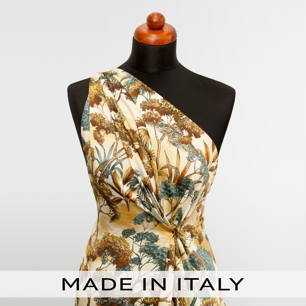 Wiskoza VERONA to rewelacyjna tkanina włoskiej jakości.