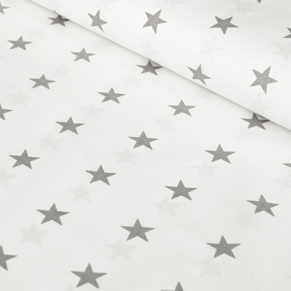 Tkanina bawełniana o splocie płóciennym, wyprodukowana w Polsce.