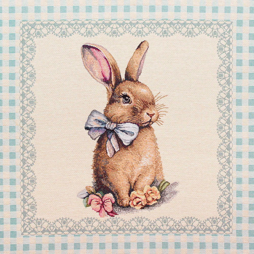 Tkanina żakardowa gobelinowa, panel na poduszkę, doskonale dopełni wystrój wnętrza.