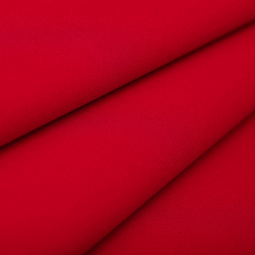 Wiskoza Orlean to elegancka tkanina o diagonalnej fakturze i delikatnym prążku, wyróżniająca się jednolitym zabarwieniem.