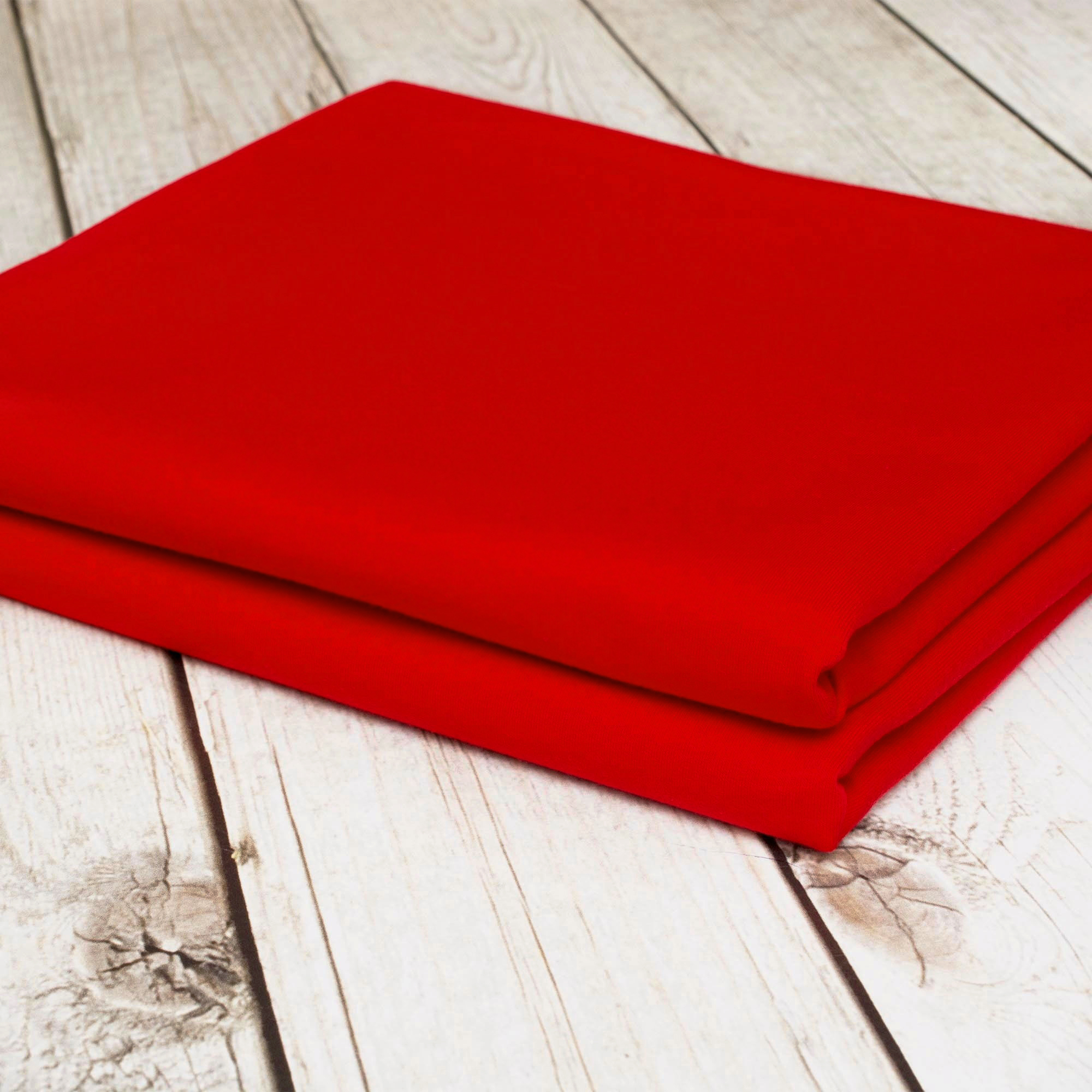 Bawełniana dzianina dresowa o spodzie pętelkowym.