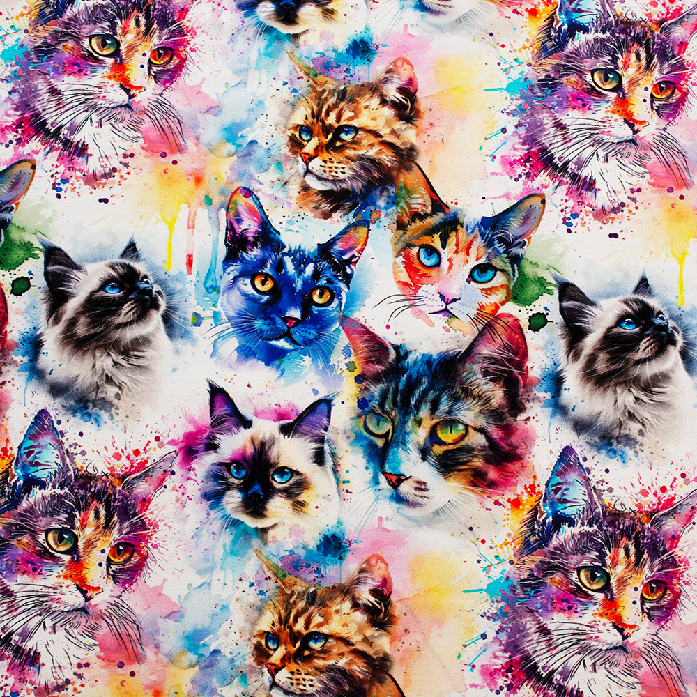 Bawełniana dzianina dresowa, idealna do szycia sportowej i codziennej odzieży.