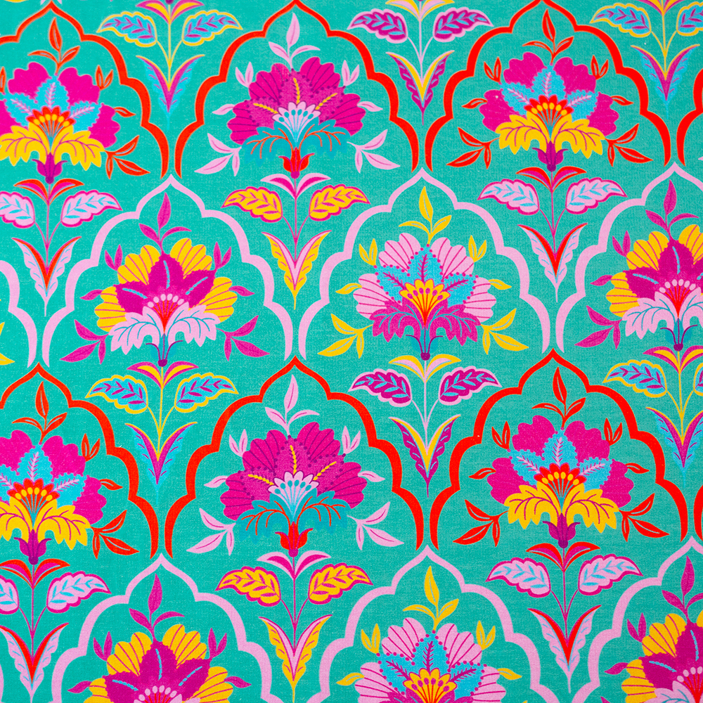 Bawełniana dzianina dresowa, idealna do szycia sportowej i codziennej odzieży.