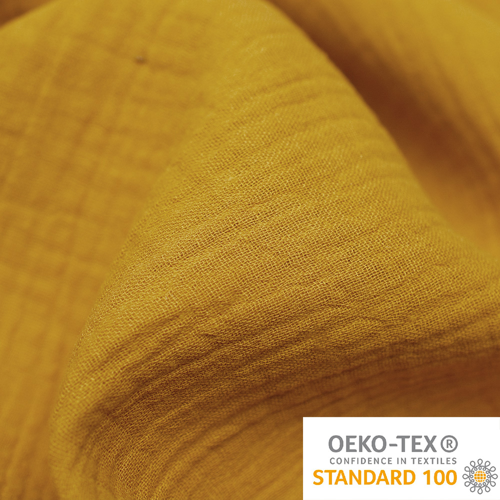 Muślin bawełniany – przyjemna w dotyku tkanina, wykonana z cienkich, skręconych włókien bawełny.