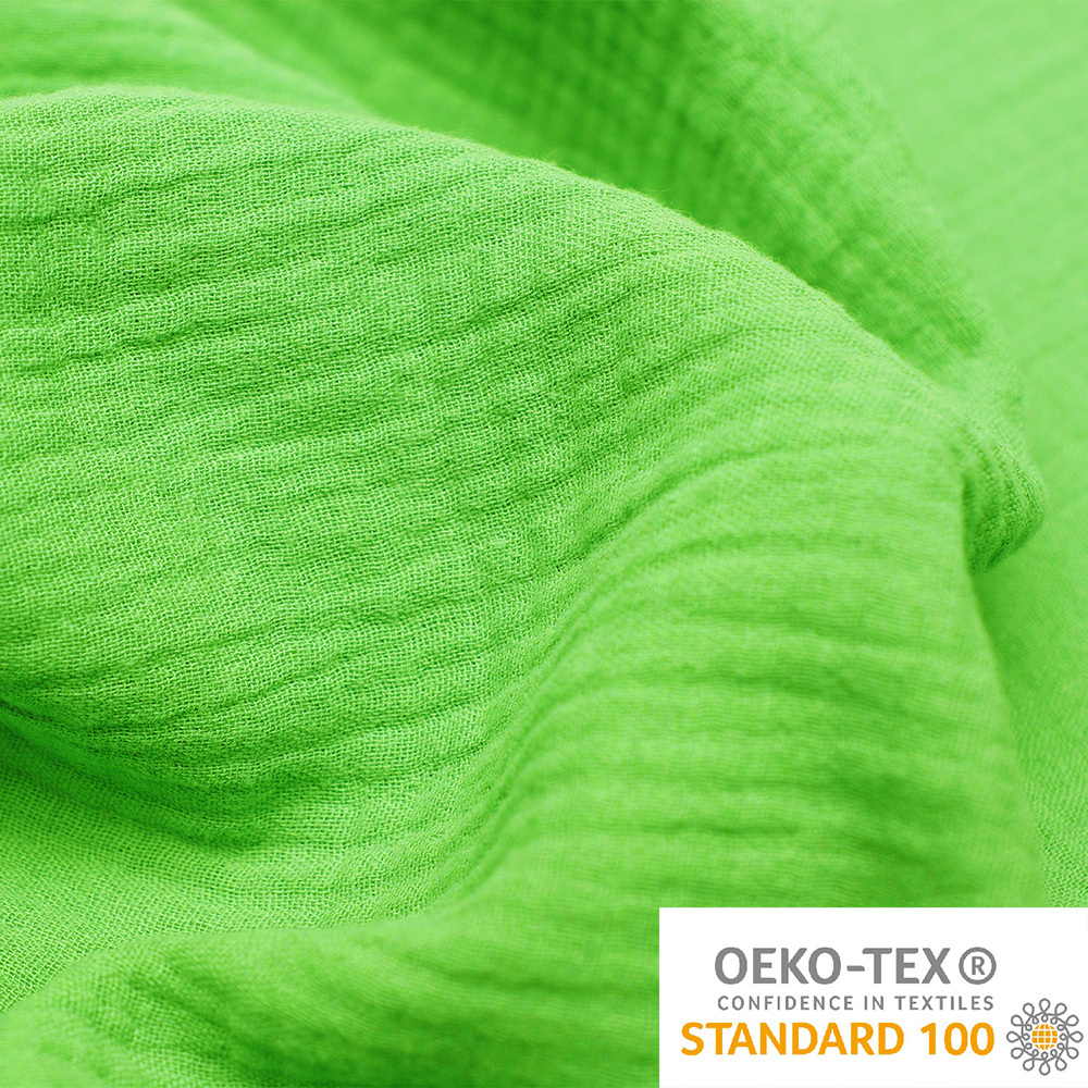 Muślin bawełniany – przyjemna w dotyku tkanina, wykonana z cienkich, skręconych włókien bawełny.