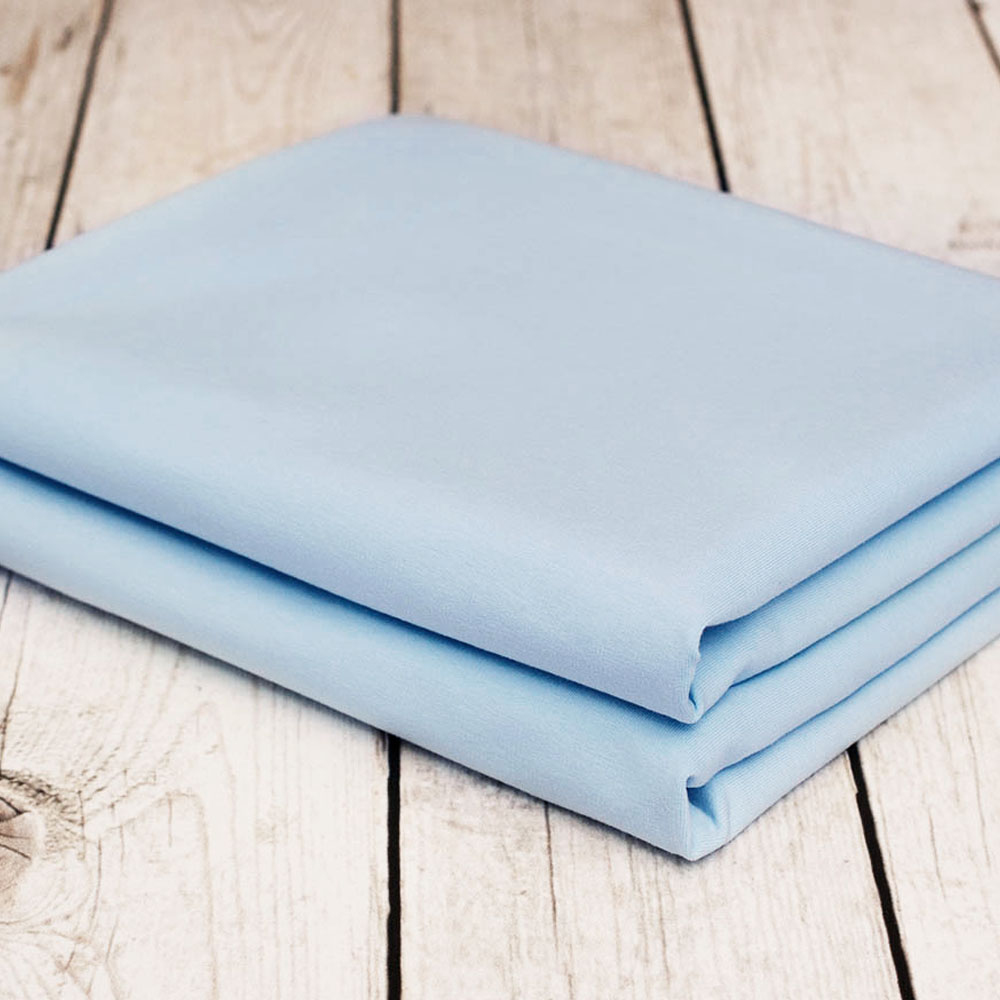 Bawełniana dzianina dresowa o spodzie pętelkowym.