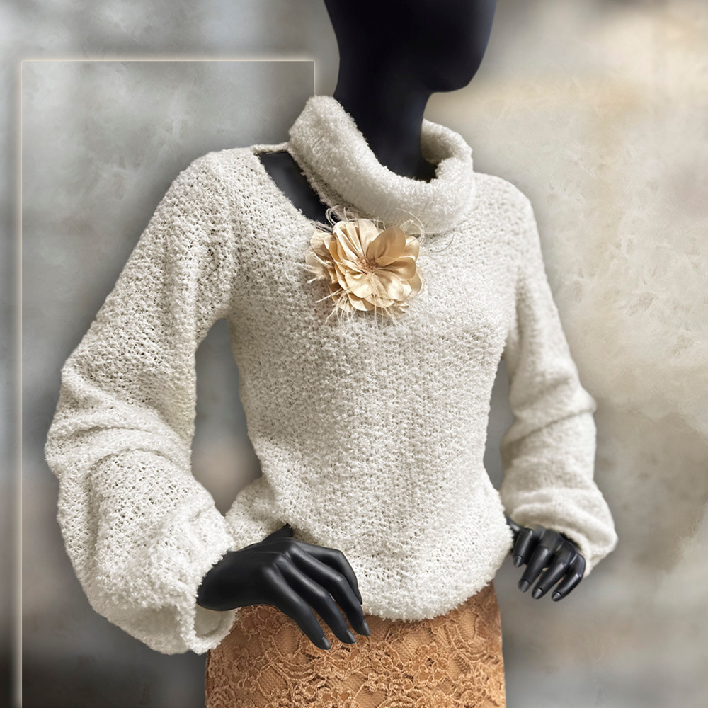 Nowość!

Delikatna dzianina swetrowa w jednolitym kolorze.