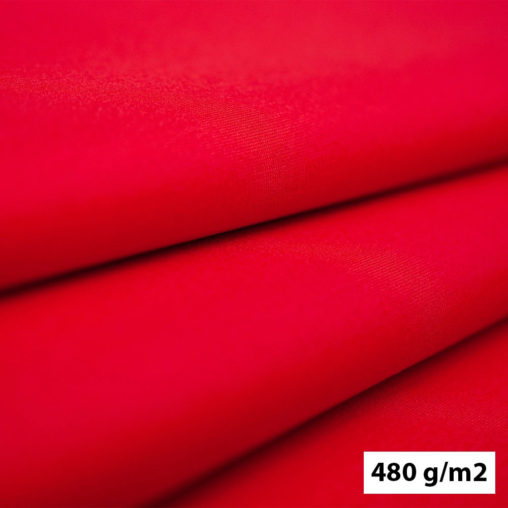 Morgan Jersey to doskonałej jakości dzianina typu interlock o gramaturze 480 g/m2.