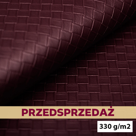 Ekoskóra Tecnotic to efektowny materiał o wyrazistej, plecionej strukturze, która nadaje mu oryginalny i elegancki charakter.
