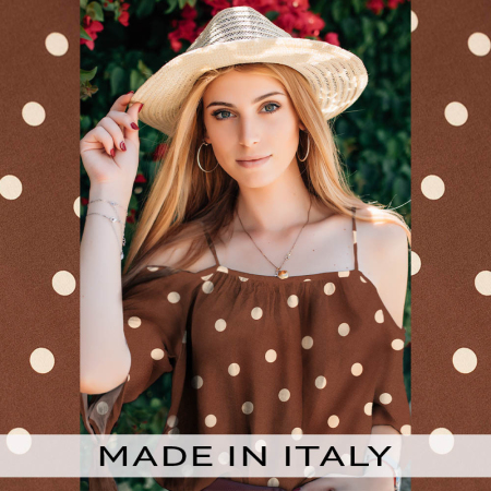 Wiskoza VERONA to rewelacyjna tkanina włoskiej jakości.