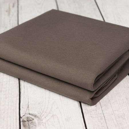 Bawełniana dzianina dresowa o spodzie pętelkowym.