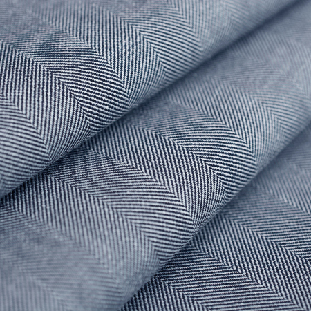 Tkanina bawełniana w jodełkę to idealny wybór dla osób, które cenią modę łączącą styl i wygodę.