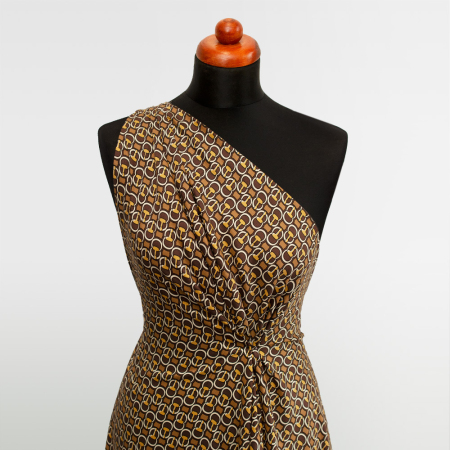 Tkanina z 100% wiskozy.