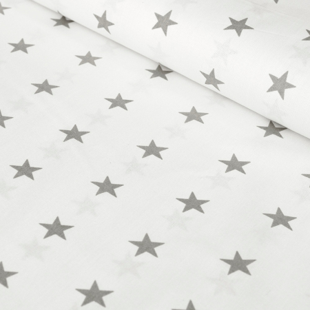 Tkanina bawełniana o splocie płóciennym, wyprodukowana w Polsce.