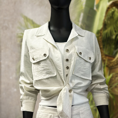 Tkanina Len Omega to idealna propozycja na wiosenne i w szczególności letnie kreacje.