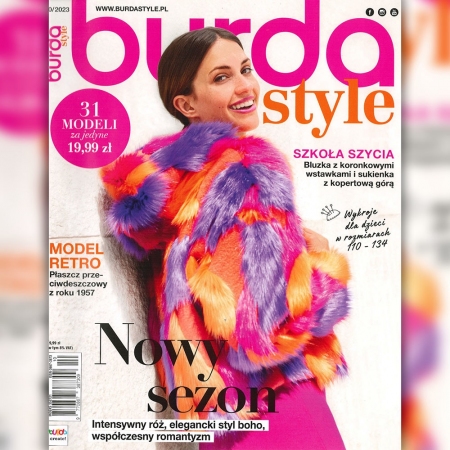 Miesięcznik Burda Style to czasopismo skierowane do osób, które uwielbiają szyć.