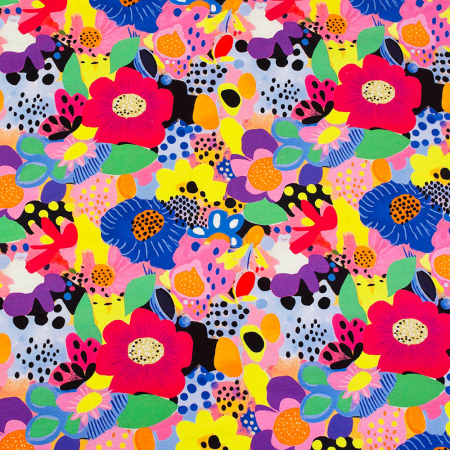 Bawełniana dzianina dresowa, idealna do szycia sportowej i codziennej odzieży.