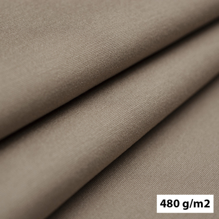 Morgan Jersey to doskonałej jakości dzianina typu interlock o gramaturze 480 g/m2.