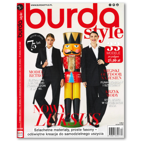 Miesięcznik Burda Style to czasopismo skierowane do osób, które uwielbiają szyć.