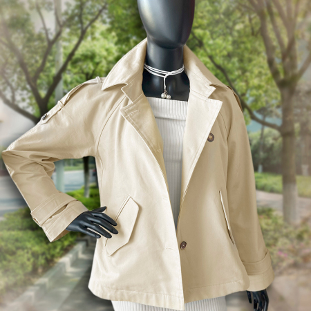 Tkanina Oregon to wyjątkowy materiał, wykonany z mieszanki bawełny i wiskozy.