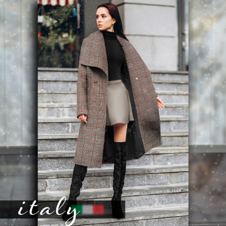 Elegancka tkanina wełniana z dodatkiem bawełny to wysokiej jakości materiał, który łączy naturalne właściwości obu włókien.