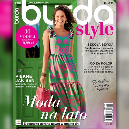 Miesięcznik Burda Style to czasopismo skierowane do osób, które uwielbiają szyć.