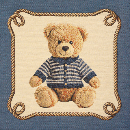 Tkanina żakardowa gobelinowa, panel na poduszkę, doskonale dopełni wystrój wnętrza.