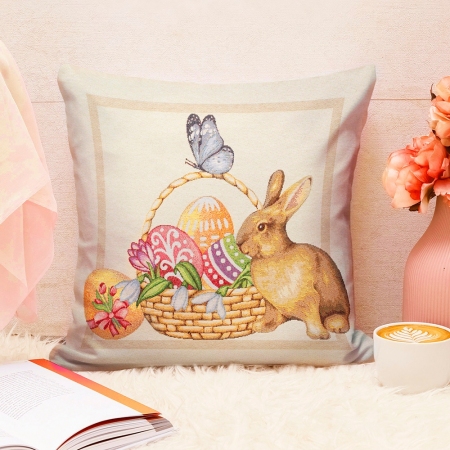 Tkanina żakard gobelinowy, panel na poduszkę.