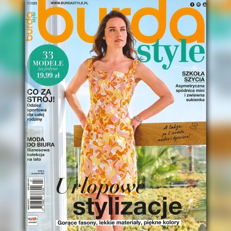 Miesięcznik Burda Style to czasopismo skierowane do osób, które uwielbiają szyć.